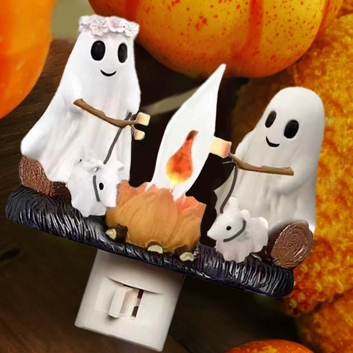Flickering Ghost Campfire Night Light