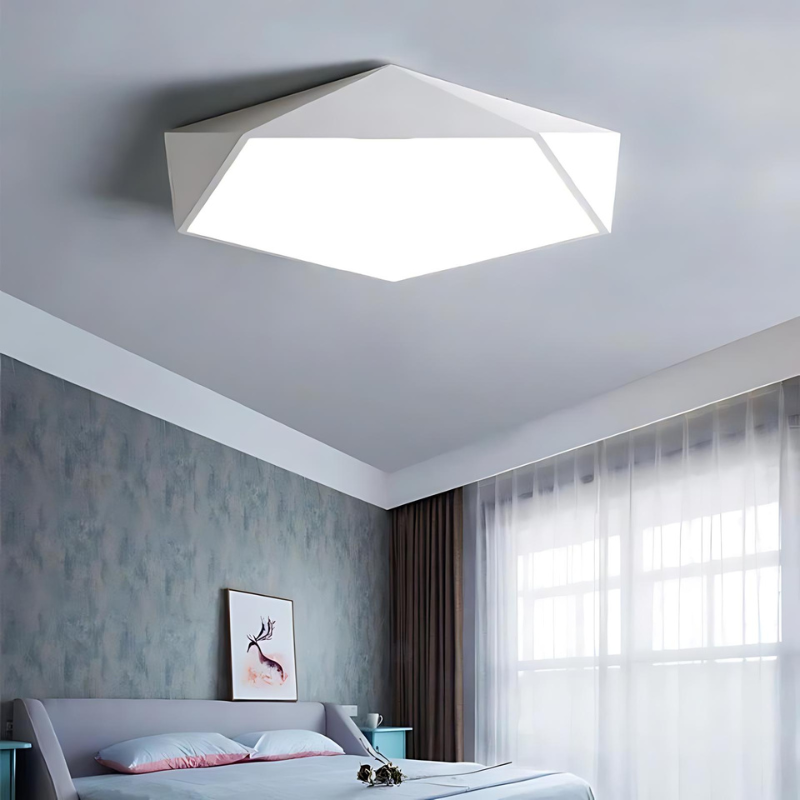 Dimmable Adjustable LED Ceiling Light with Remote Control