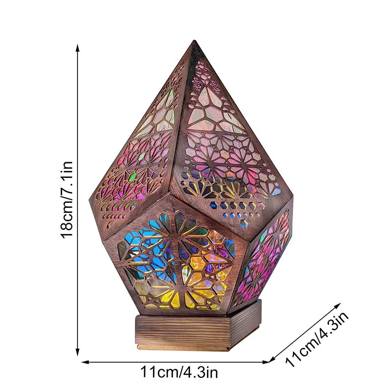 Bohemian Colorful Star Projector Floor Lamp