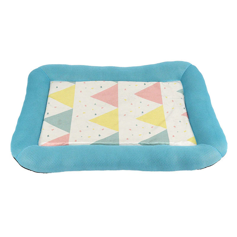 Silky Cooling Mat for Pets - Portable Gel-Infused Comfort