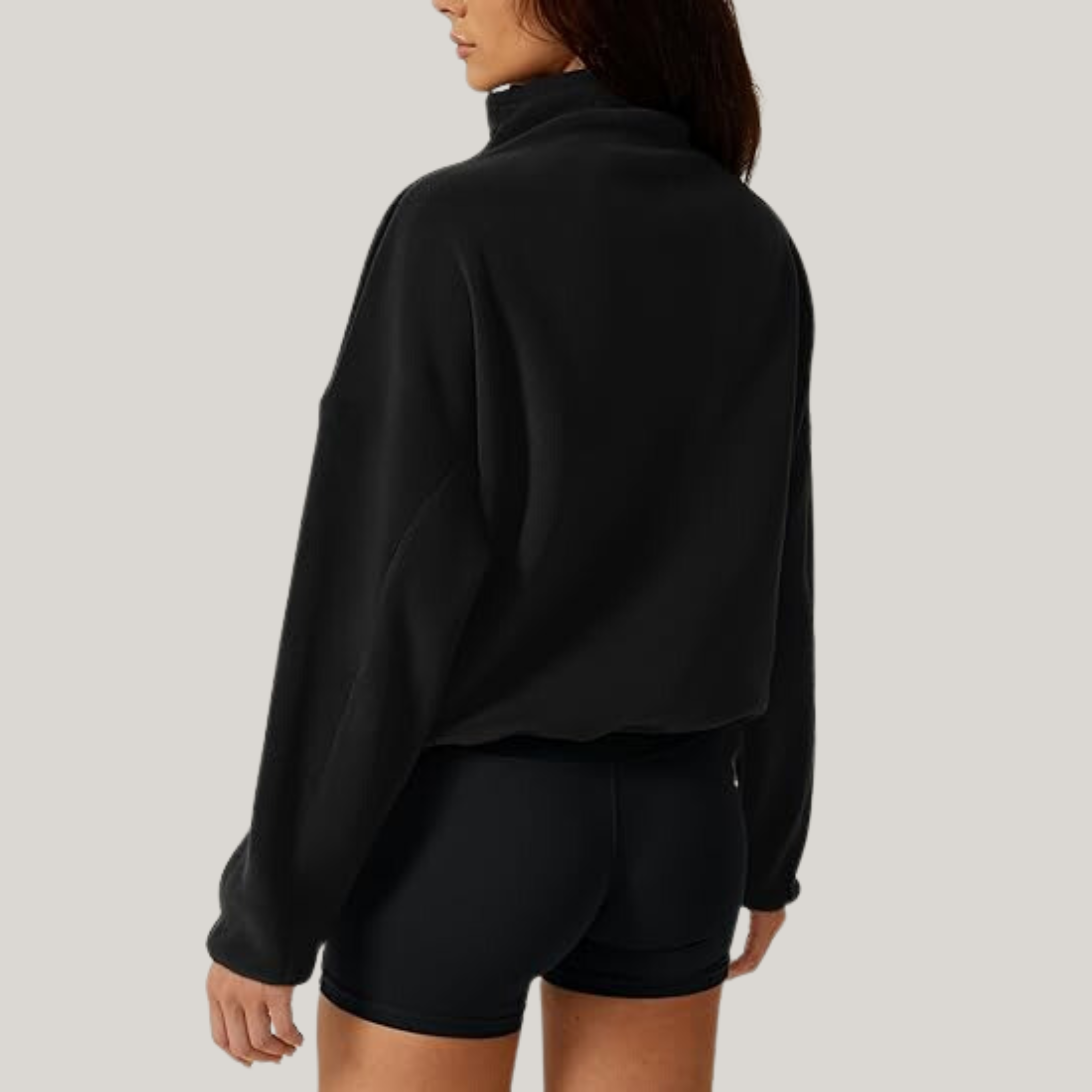 Rhea - Half-Zip Fleece Sweater