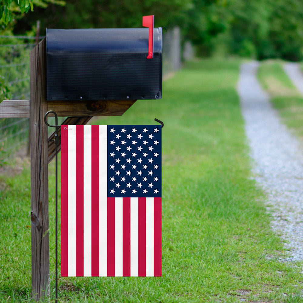 Double-Sided American Flag - Durable Canvas Patriotic Flag for House & Garden