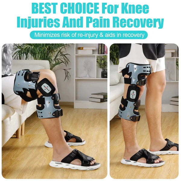OA Unloader Knee Brace with Medial and Lateral Support for Osteoarthritis Relief