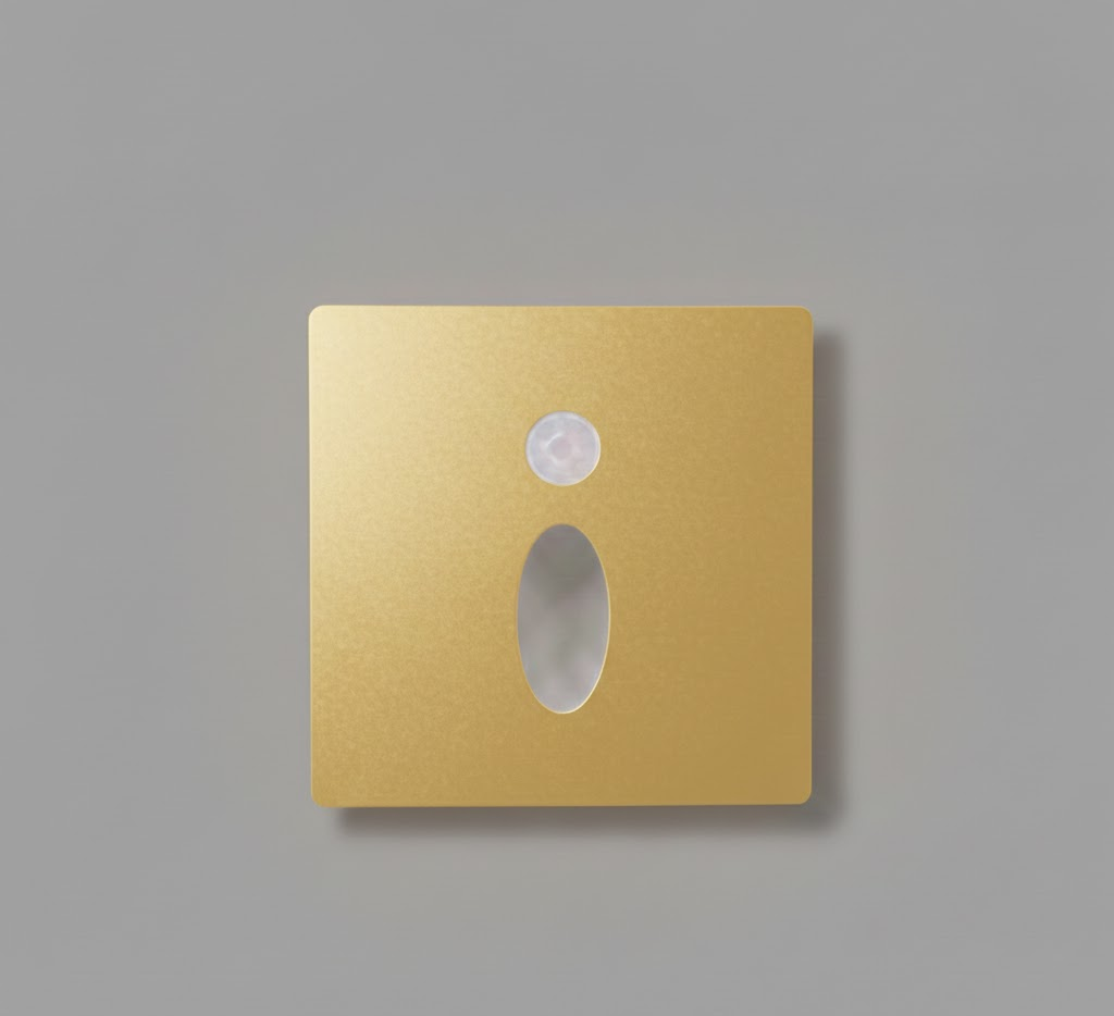 Motion Sensor LED Wall Light for Stairways and Hallways
