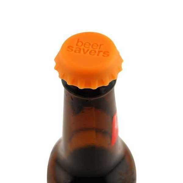 Silicone Beer Saver Bottle Caps Set of 6