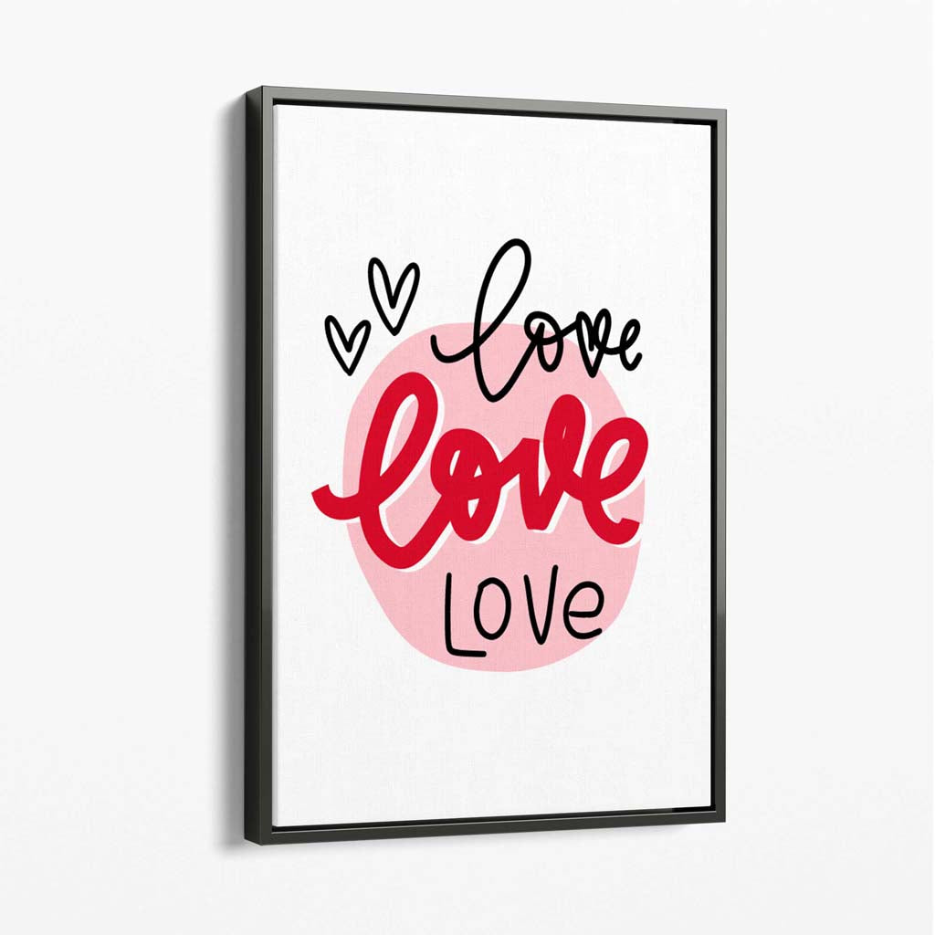 Circle of Love Gallery-Wrapped Canvas Print