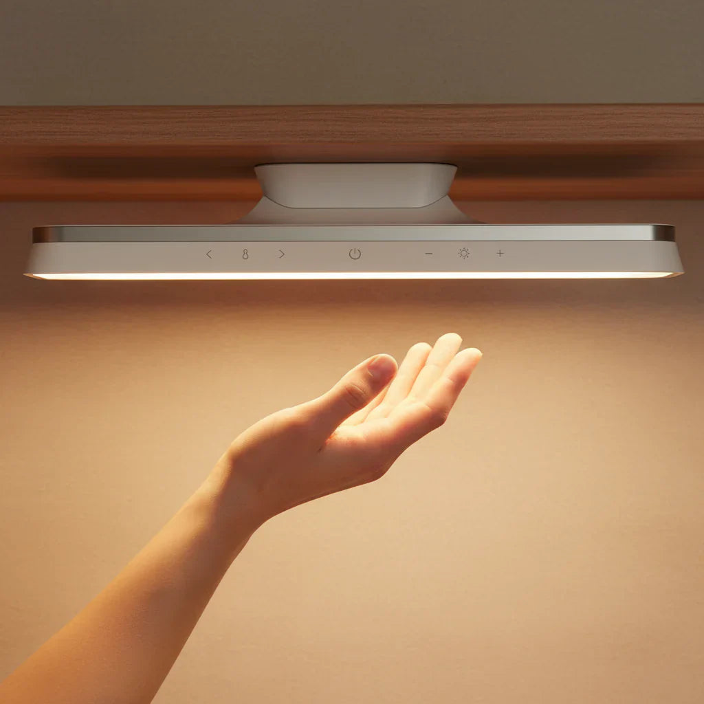 Rechargeable Magnetic LED Touch Lamp with Dimmable Light