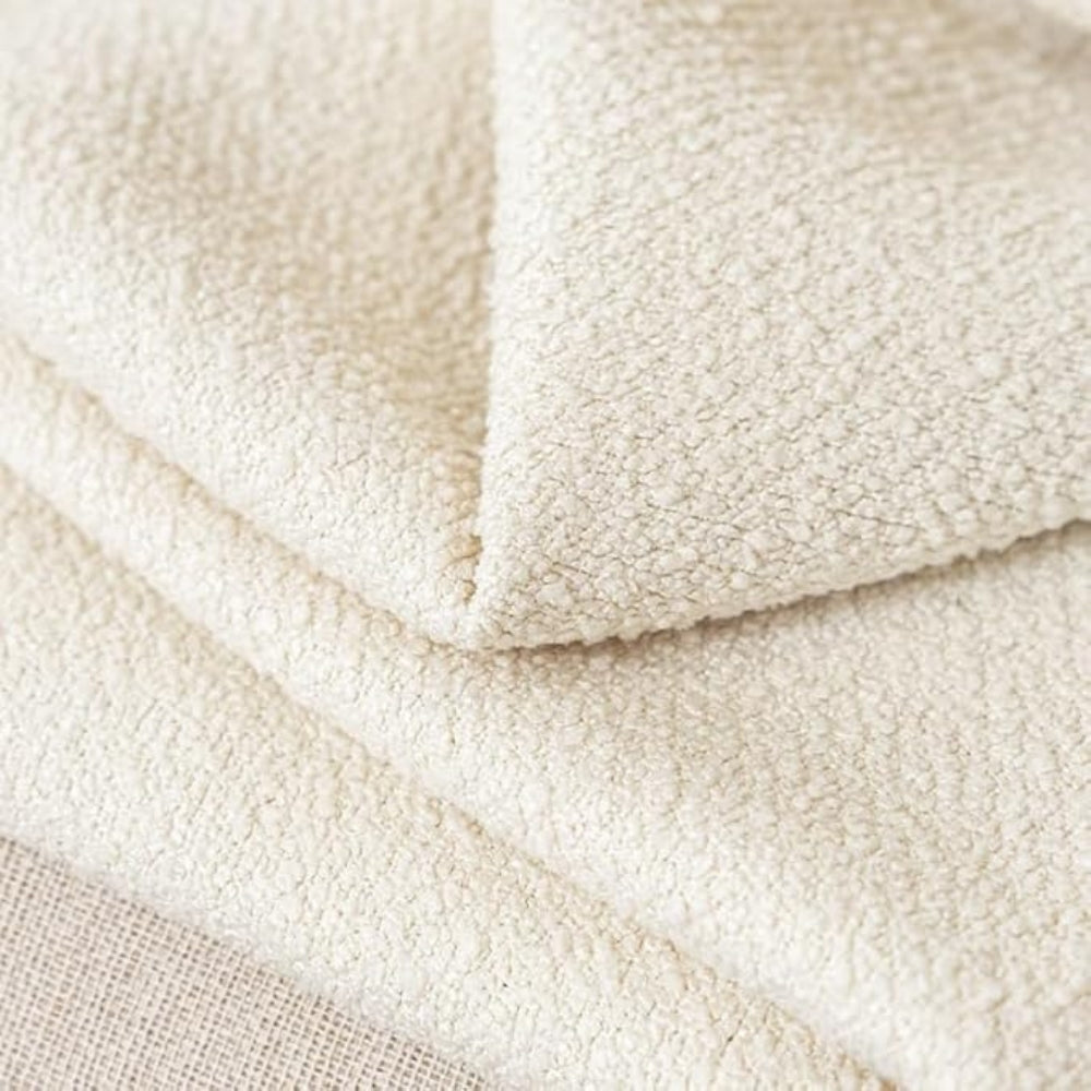 Chenille Lace Edge Sofa Cover with Non-Slip Backing