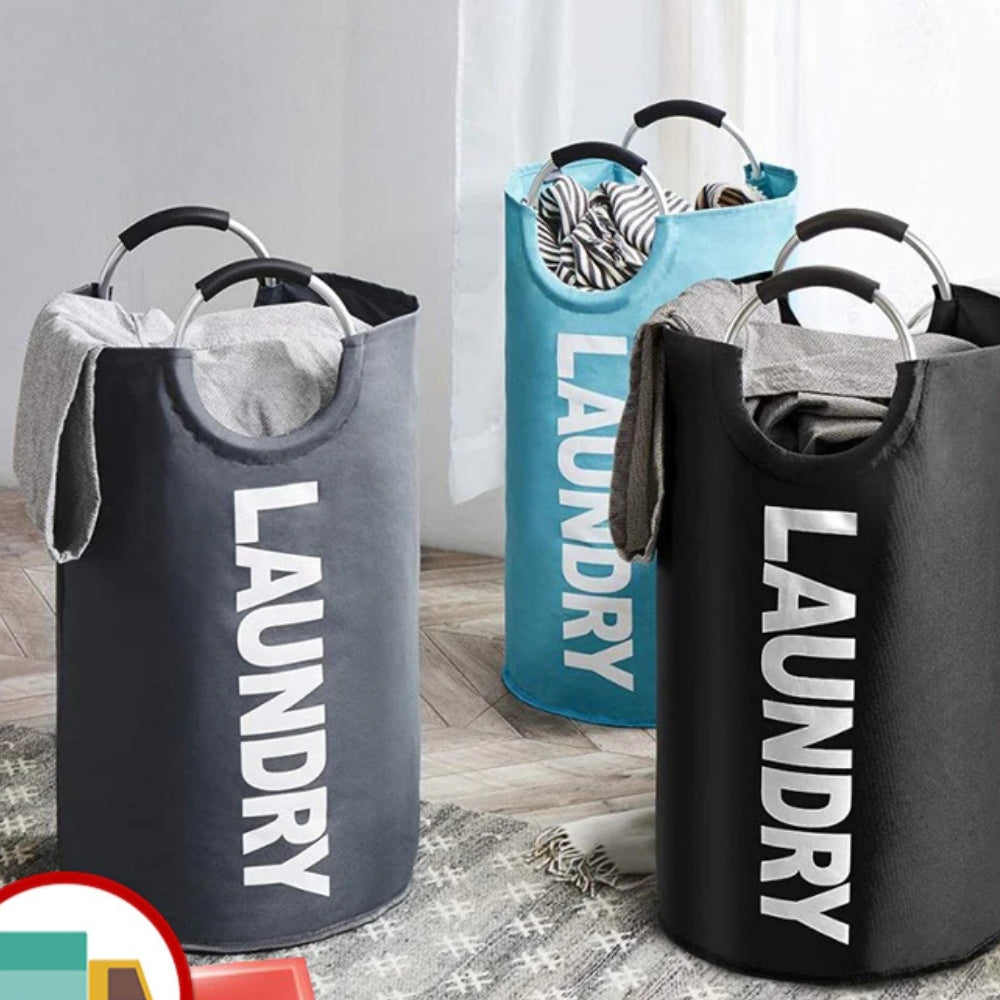 Collapsible Extra-Large Oxford Cloth Laundry Basket