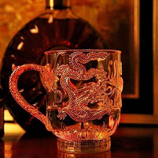 Color Changing LED Dragon Mug with 3D Design