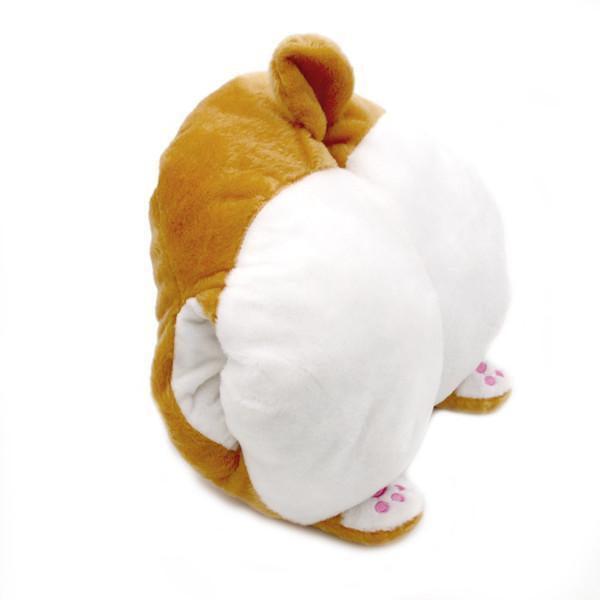 Corgi Butt Hand Warmer Pillow with Fun Back Hole
