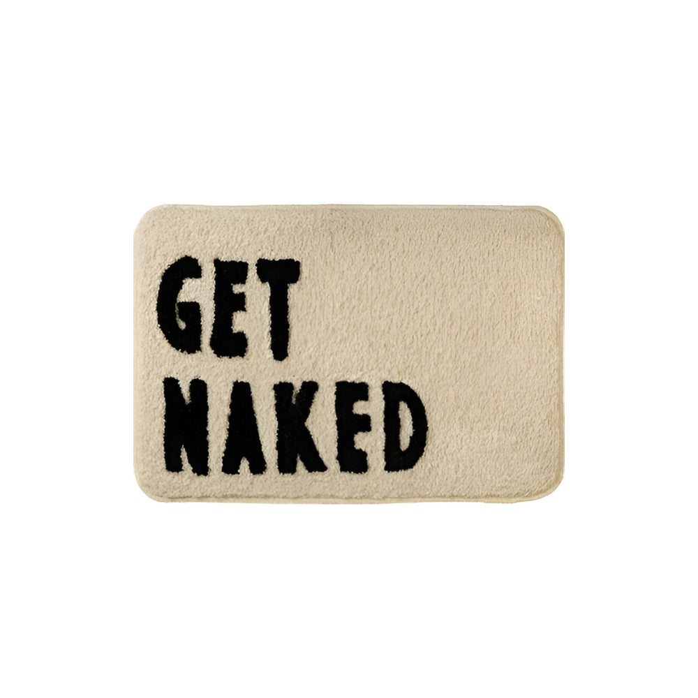 Fluffy Microfiber Bath Mat with Non-Slip Backing