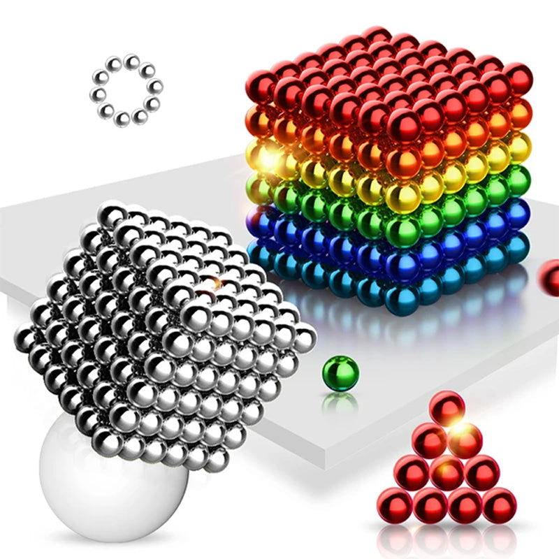 Magnetic Decompression Toy with 216 Beads
