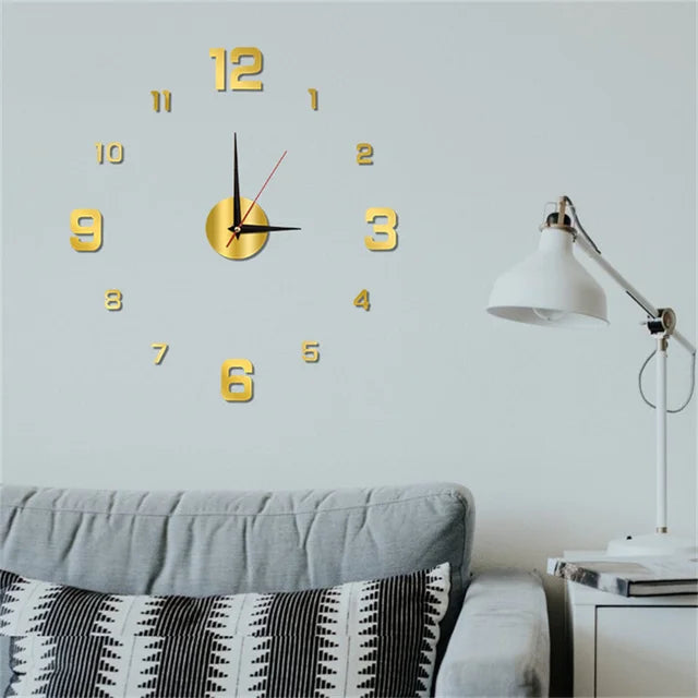 Frameless Borderless Wall Clock