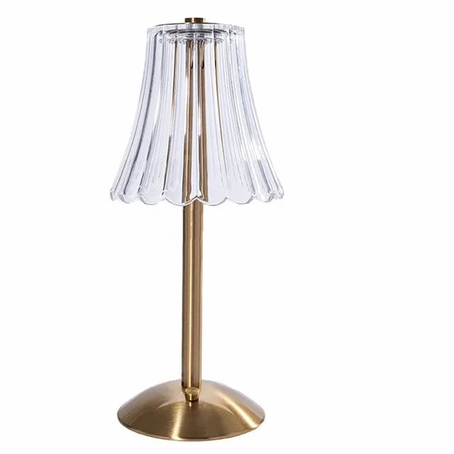 Cordless LED Dimmable Table Lamp - Eye-Caring Nightstand Light