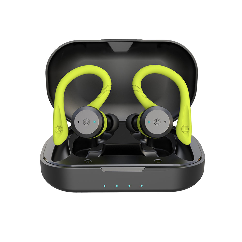 Waterproof Wireless Sport Earbuds with 20-Hour Battery Life and Bluetooth 5.0
