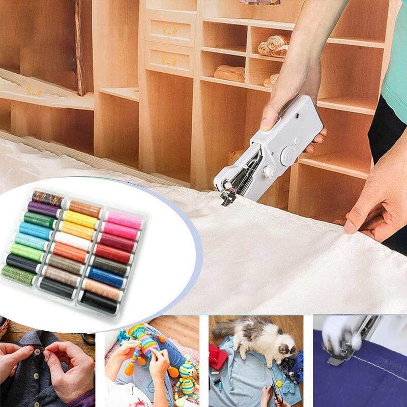 Portable Handheld Sewing Machine for Quick Fixes