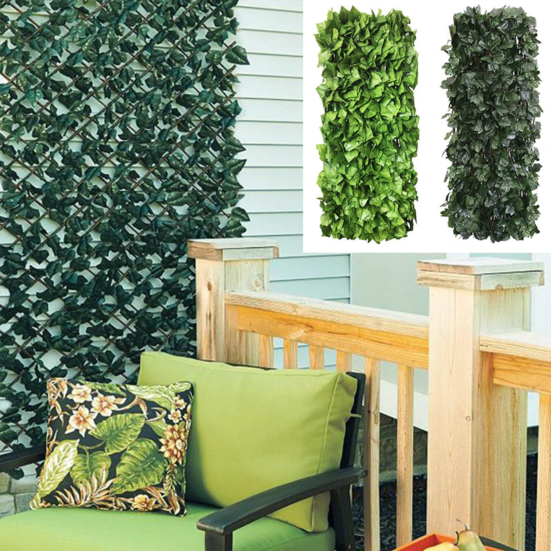 Expandable Artificial Ivy Privacy Fence Panel