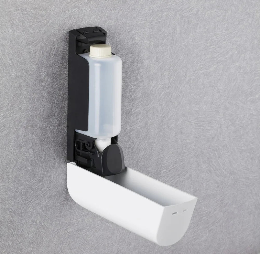 Wall-Mounted Shampoo and Conditioner Dispenser Set