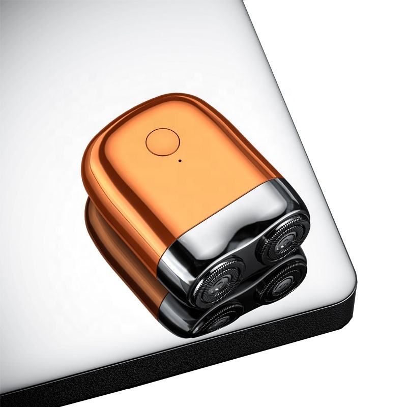 Dual Rotary Waterproof Electric Shaver with Quick Charge