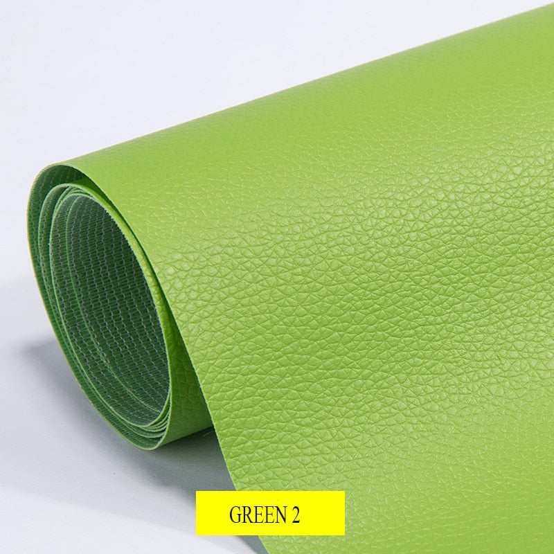 Self-Adhesive Leather Repair Patch Kit for Synthetic Surfaces