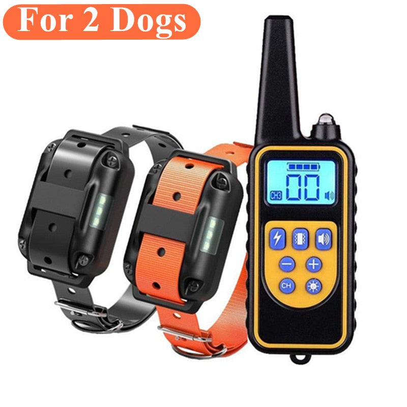 Waterproof Electric Dog Training Collar with Vibration and Sound Modes