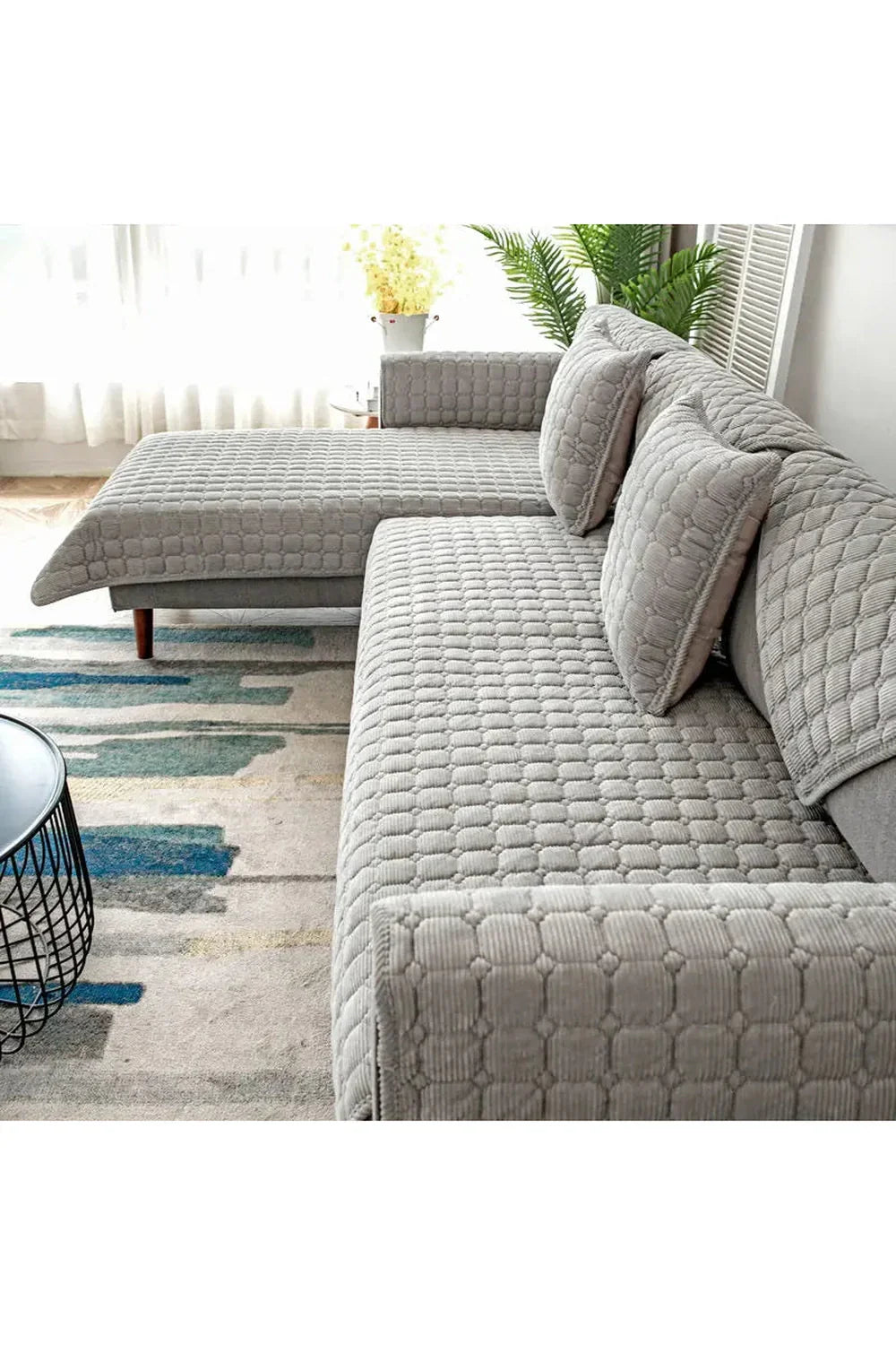 Polyester European Sofa Cover
