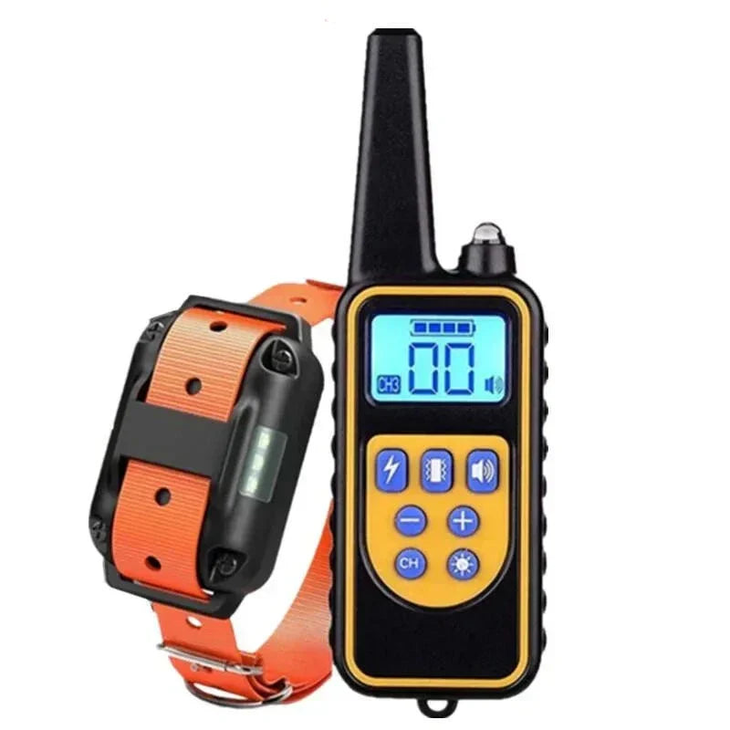Electric Waterproof Dog Training Collar with Remote Control