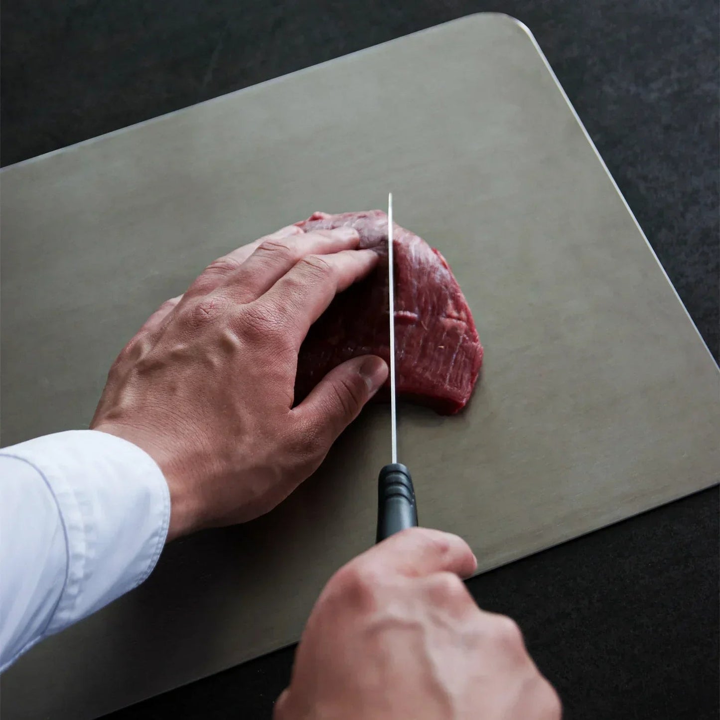 Titanium Cutting Board - BPA-Free, Antibacterial, Scratch-Resistant