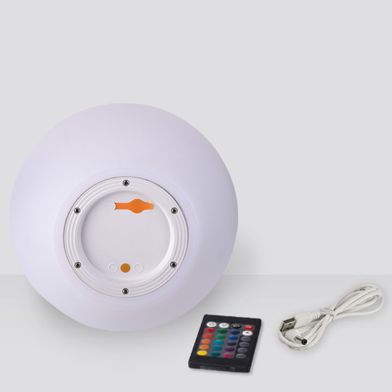 Wireless LED Table Lamp with 16 Color Options - Rechargeable Indoor and Outdoor Light