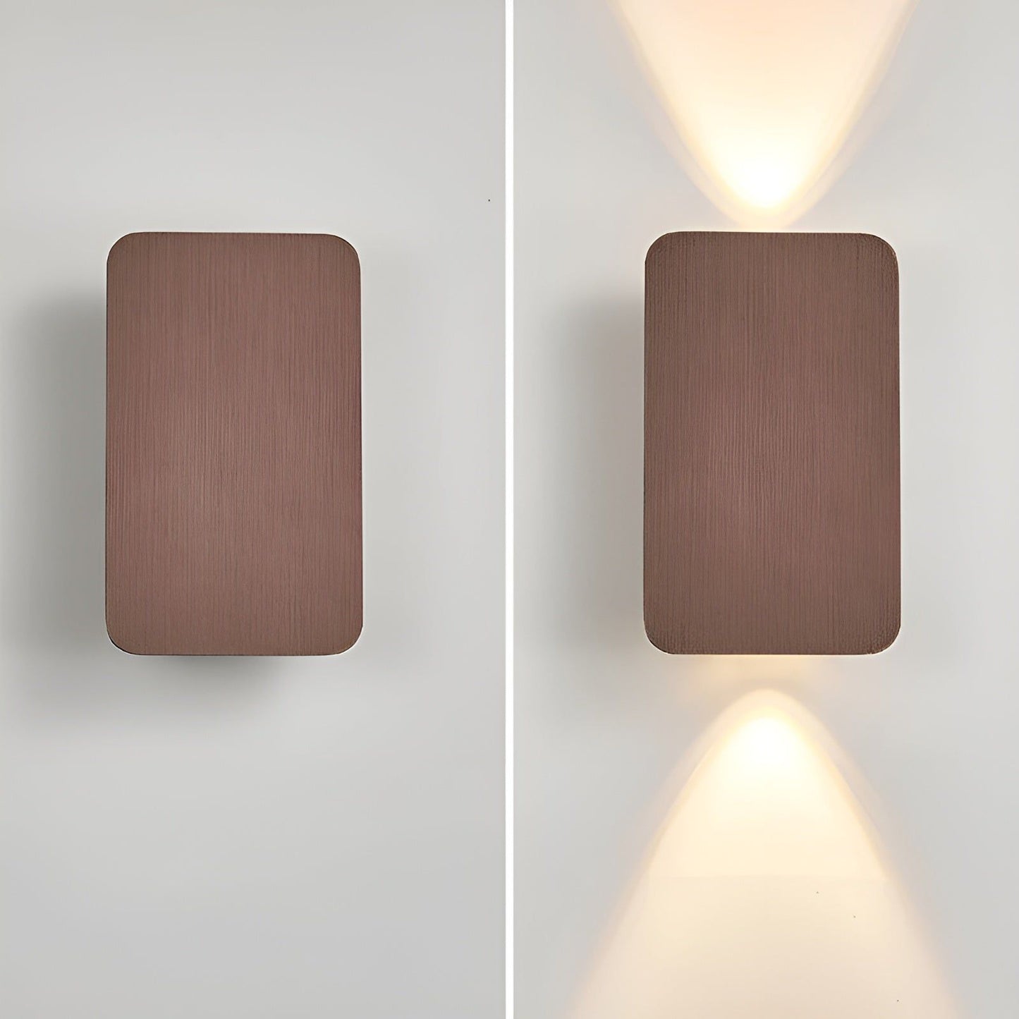 Modern Rectangular LED Wall Lamp - Energy Efficient Stairwell Light
