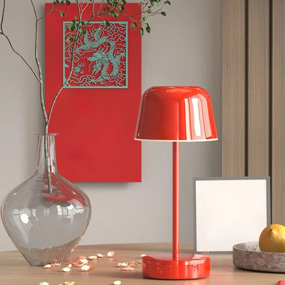 L-Shaped Rechargeable LED Mushroom Lamp