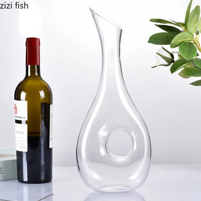 1 Liter Glass Wine Decanter