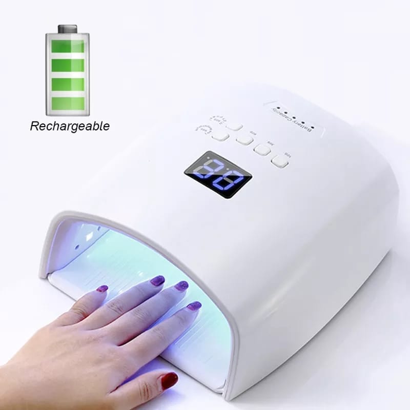 Rechargeable Cordless UV LED Nail Dryer with Smart Sensor
