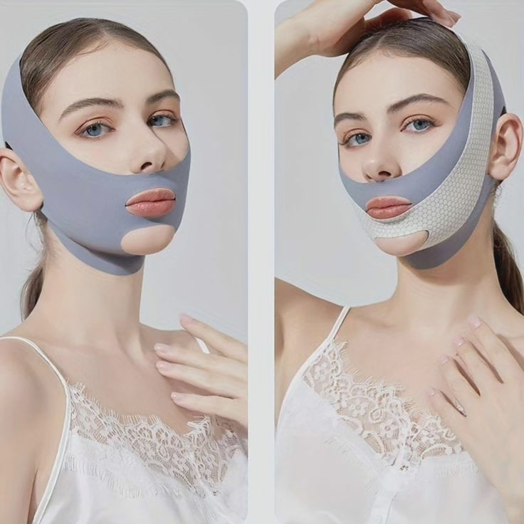 Facial Contouring Lifting Mask with Customizable Fit