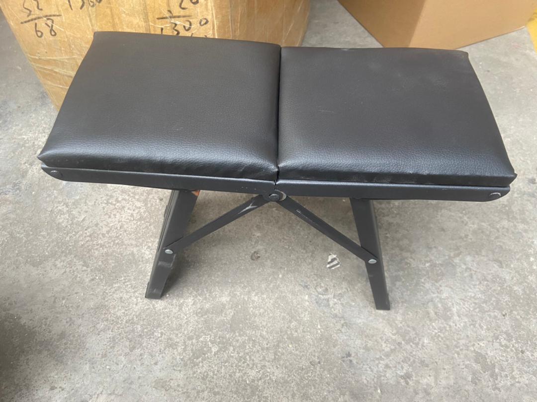 Steel Folding Transport Chair for Camping - 200 kg Capacity