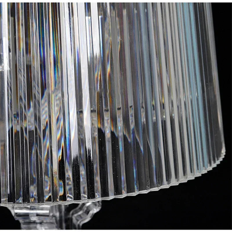 Contemporary Acrylic Bourgie Table Lamp