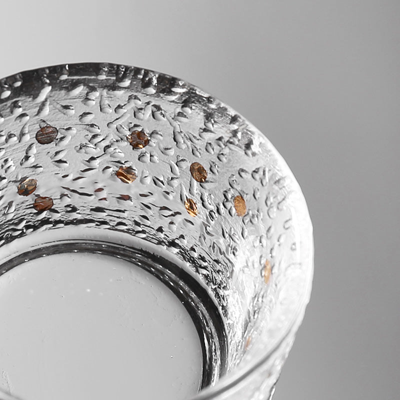Handcrafted Gold Leaf Japanese Whiskey Glasses