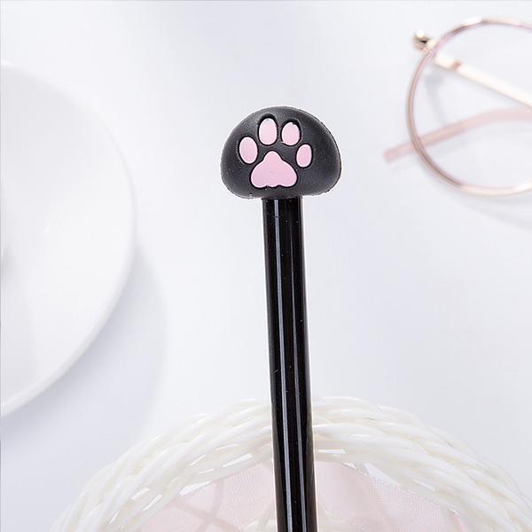 Kitten Head and Paw Gel Ink Pens