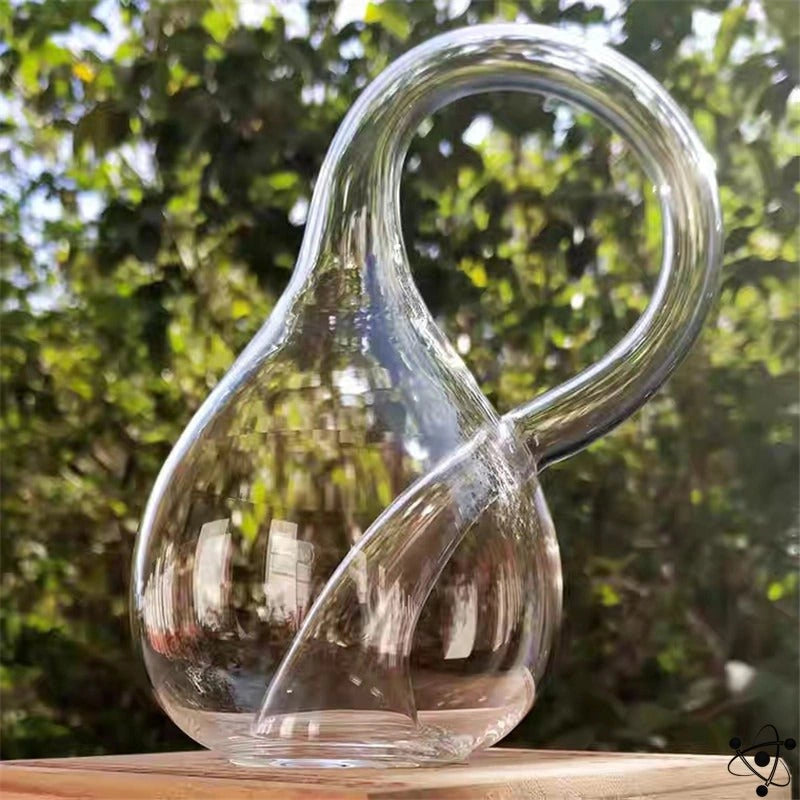 Unique Small Glass Bottle with Absorption Mechanism