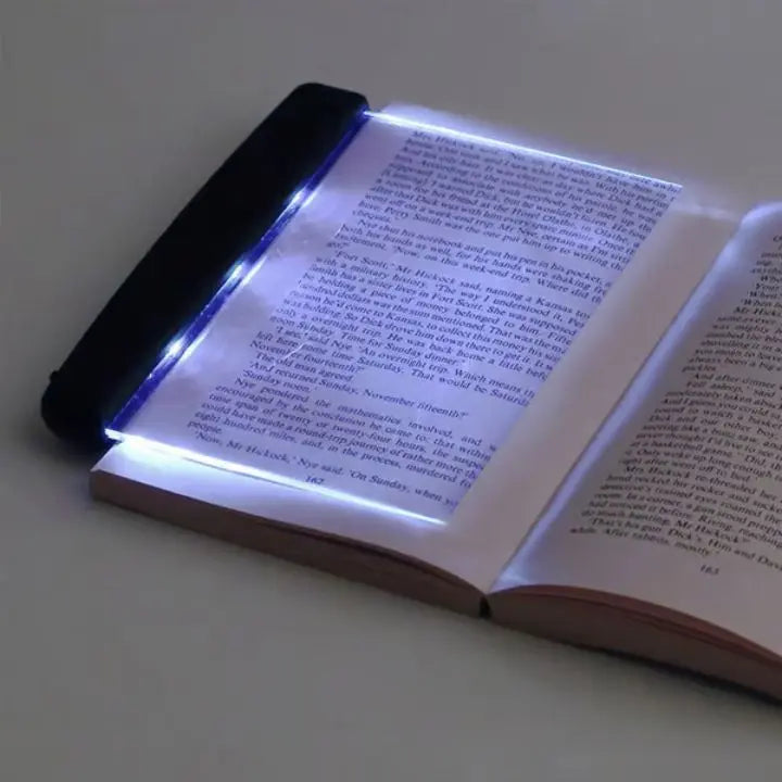 LED Flat Panel Reading Lamp with 2 Brightness Levels and Eye Protection
