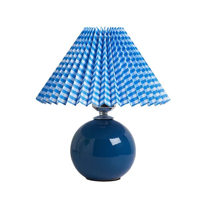 Elegant Vintage Table Lamp with Foldable Shade