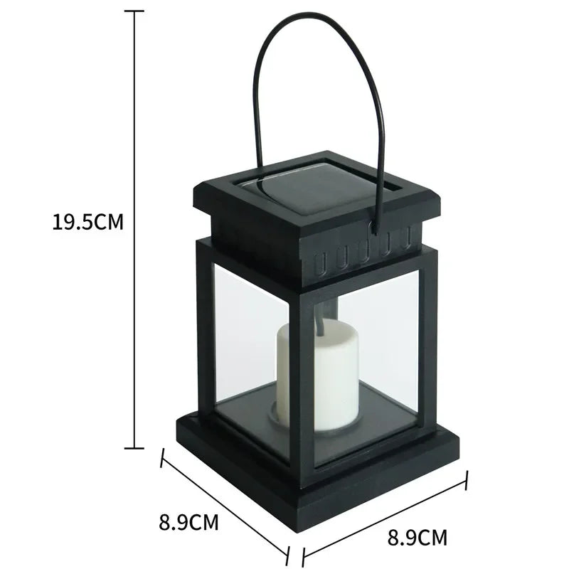 Waterproof Solar Flickering Candle Lamp