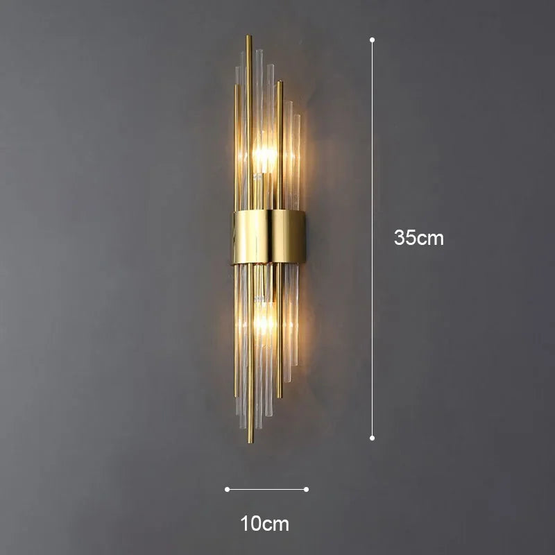 Chic LED Wall Light - Elegant Stainless Steel Design