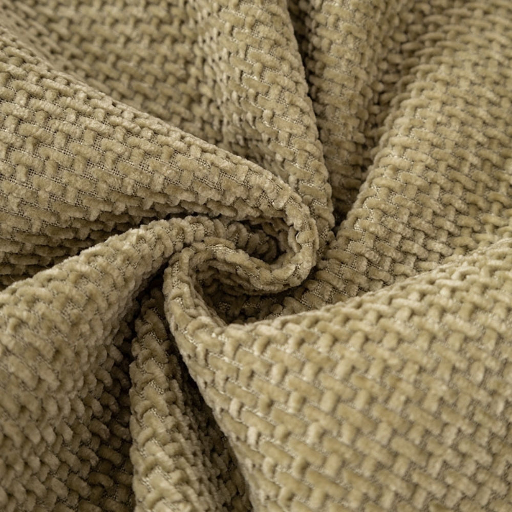Chenille Woven Sofa Cover with Tassels