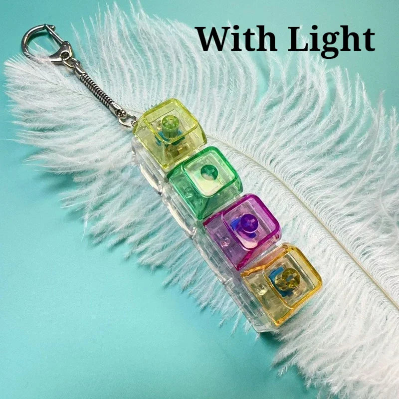 Mini Mechanical Key Switch Tester with LED Light