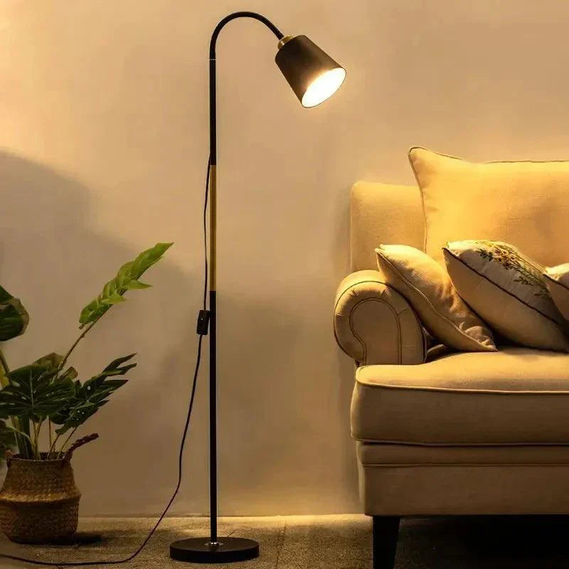 Adjustable Modern Floor Lamp with Eco-Friendly LED Lighting