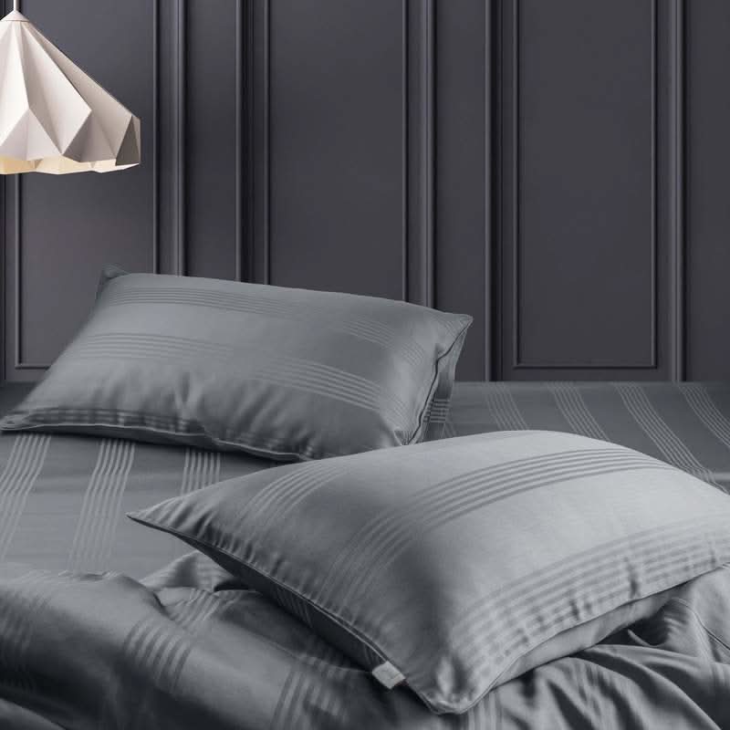 100% Cotton Pillowcases - Soft, Breathable, Durable - Timeless Minimalist Design