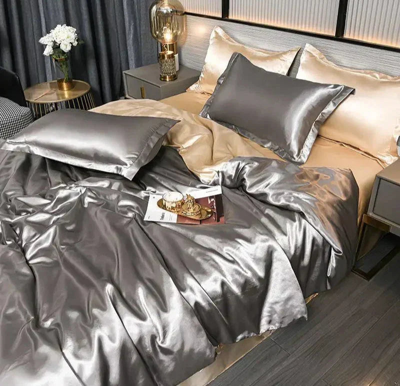 Satin Luxe Duvet Cover - Soft Silk-Like Bedding