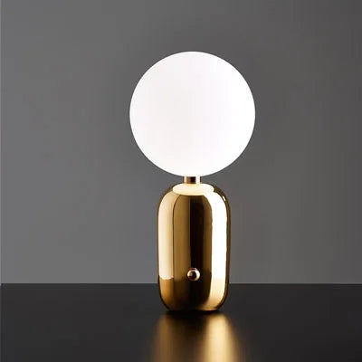 Scandinavian Style WinterGlo Table Lamp with Creative Light Effects